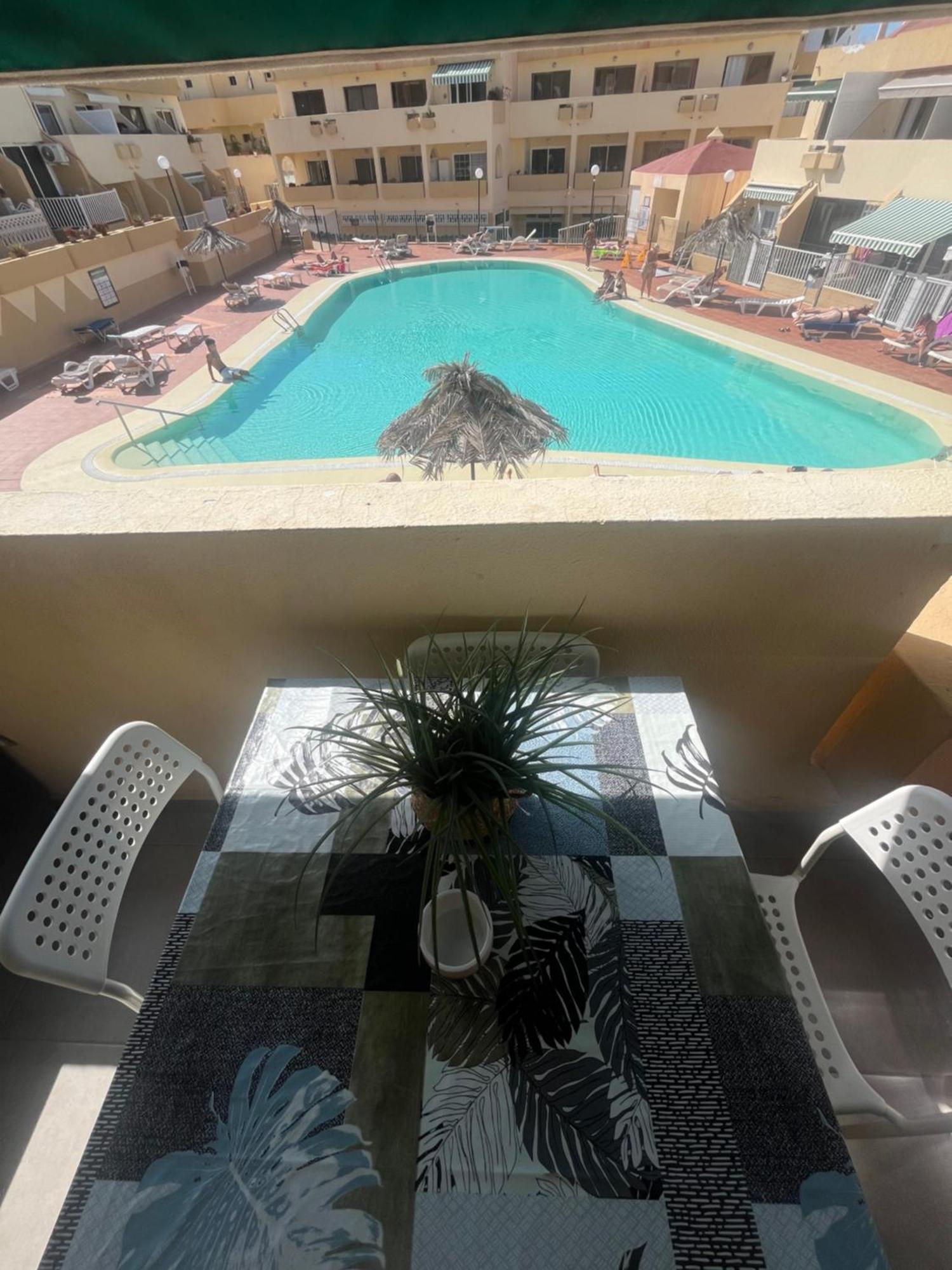 Sunny Pool View & Airco Apartament Symon Mareverde أذيخي المظهر الخارجي الصورة